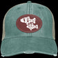 OneFish TwoFish - Distressed Ollie Cap - Oval Patch - Jesus Surfed Apparel Co. 