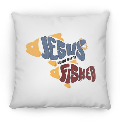 OneFish TwoFish - Large Square Pillow - Jesus Surfed Apparel Co. 