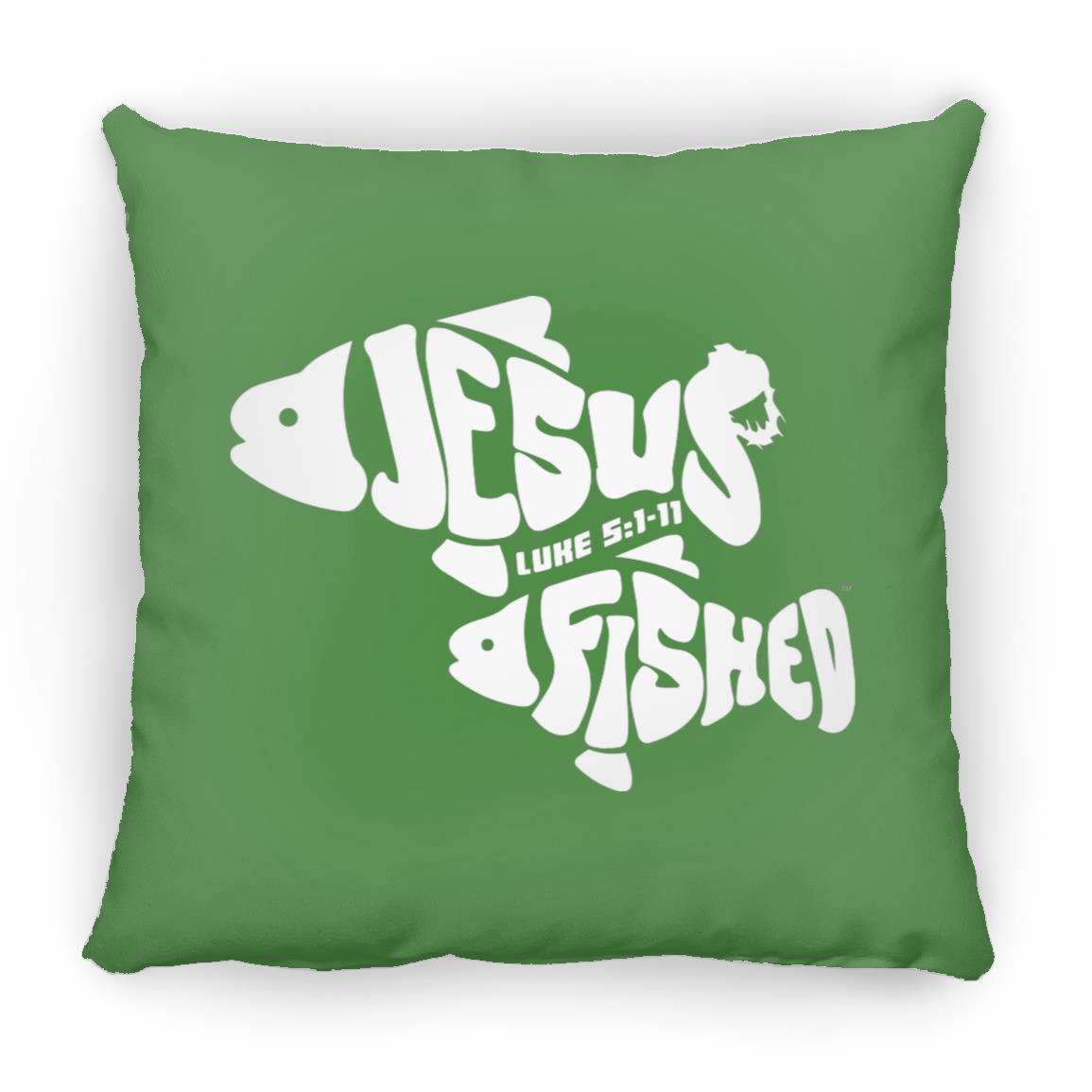 OneFish TwoFish - Large Square Pillow - Jesus Surfed Apparel Co. 