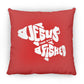 OneFish TwoFish - Large Square Pillow - Jesus Surfed Apparel Co. 