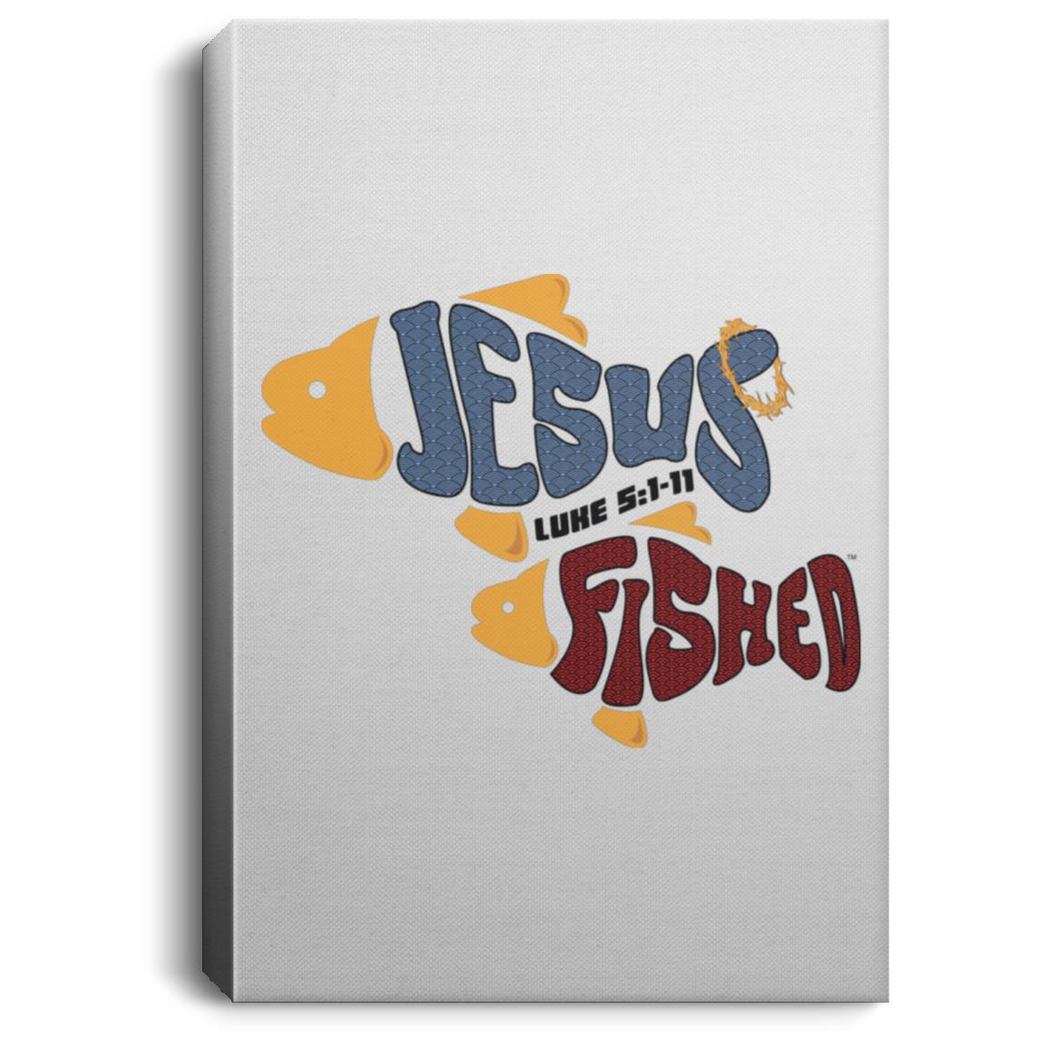 OneFish TwoFish - Portrait Canvas .75in Frame - Jesus Surfed Apparel Co. 