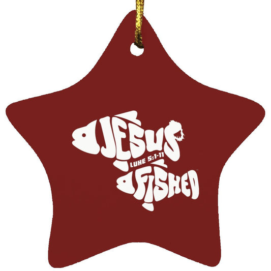 OneFish TwoFish - Star Ornament - Jesus Surfed Apparel Co. 