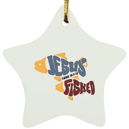OneFish TwoFish - Star Ornament - Jesus Surfed Apparel Co. 