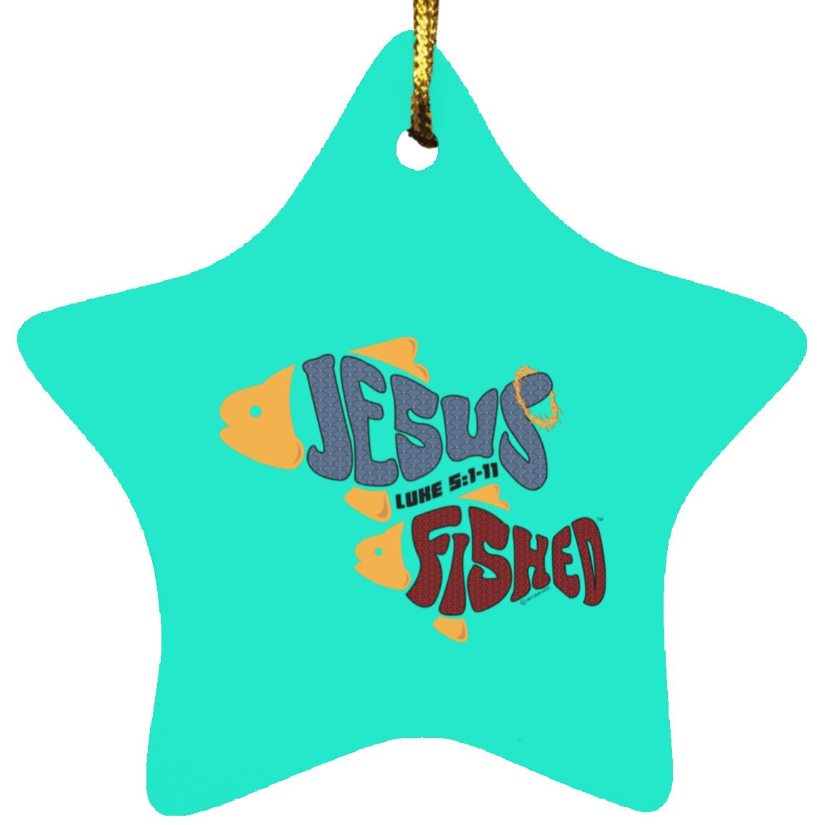 OneFish TwoFish - Star Ornament - Jesus Surfed Apparel Co. 