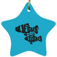 OneFish TwoFish - Star Ornament - Jesus Surfed Apparel Co. 