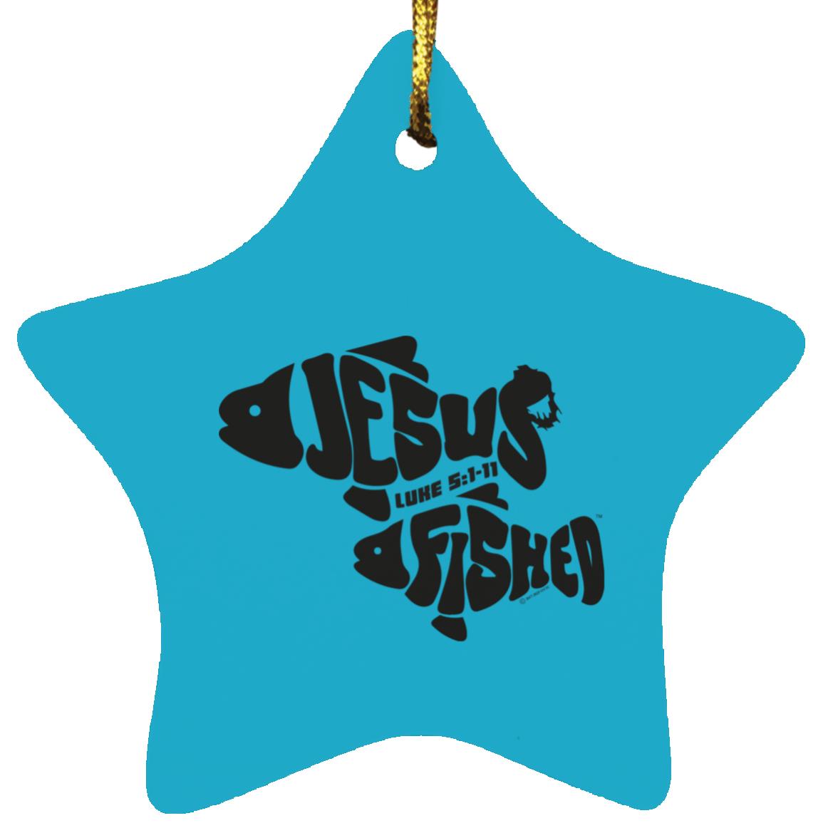 OneFish TwoFish - Star Ornament - Jesus Surfed Apparel Co. 