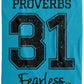 Proverbs 31 - Cozy Plush Fleece Blanket - 60x80 - Jesus Surfed Apparel Co. 