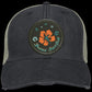 Ring of Flowers - Distressed Ollie Cap - Circle Patch - Jesus Surfed Apparel Co. 