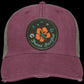 Ring of Flowers - Distressed Ollie Cap - Circle Patch - Jesus Surfed Apparel Co. 