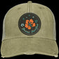 Ring of Flowers - Distressed Ollie Cap - Circle Patch - Jesus Surfed Apparel Co. 