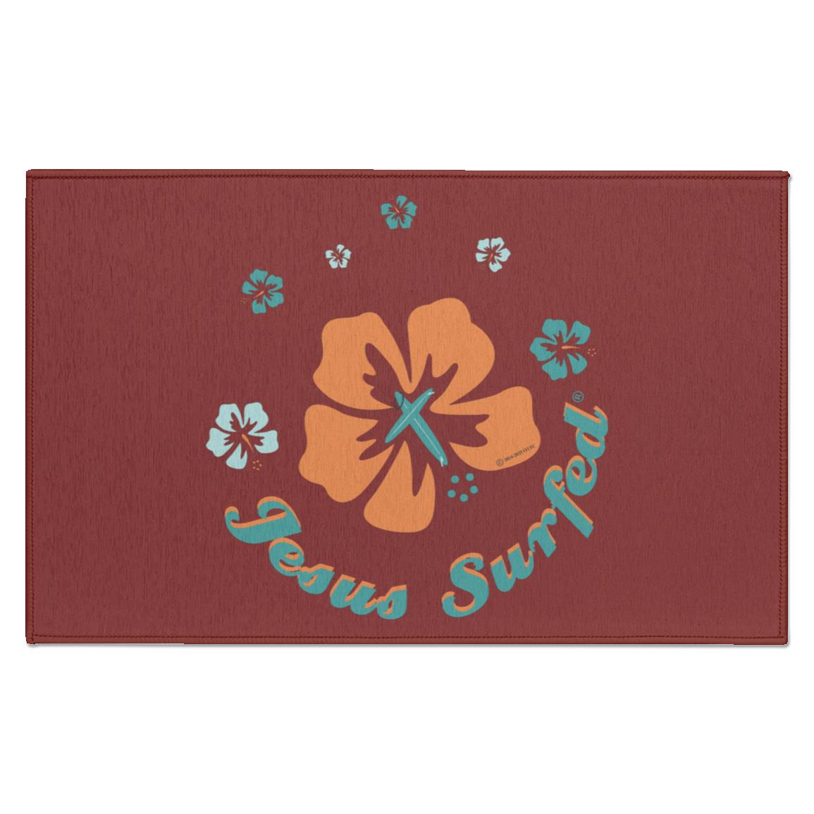 Ring of Flowers - Indoor Doormat - Jesus Surfed Apparel Co. 