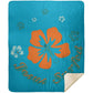 Ring of Flowers - Premium Mink Sherpa Blanket 50x60 - Jesus Surfed Apparel Co. 
