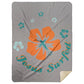 Ring of Flowers - Premium Mink Sherpa Blanket 60x80 - Jesus Surfed Apparel Co. 