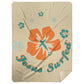 Ring of Flowers - Premium Mink Sherpa Blanket 60x80 - Jesus Surfed Apparel Co. 