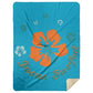 Ring of Flowers - Premium Mink Sherpa Blanket 60x80 - Jesus Surfed Apparel Co. 