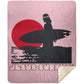 Sunset - Premium Mink Sherpa Blanket 50x60 - Jesus Surfed Apparel Co. 