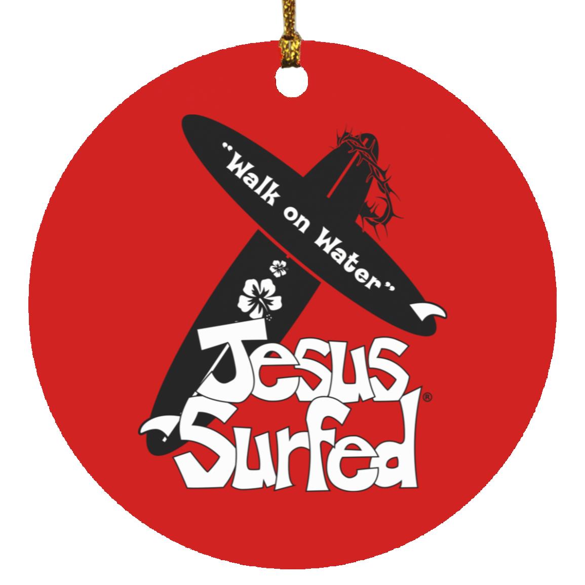 WoW Boards - Circle Ornament - Jesus Surfed Apparel Co. 