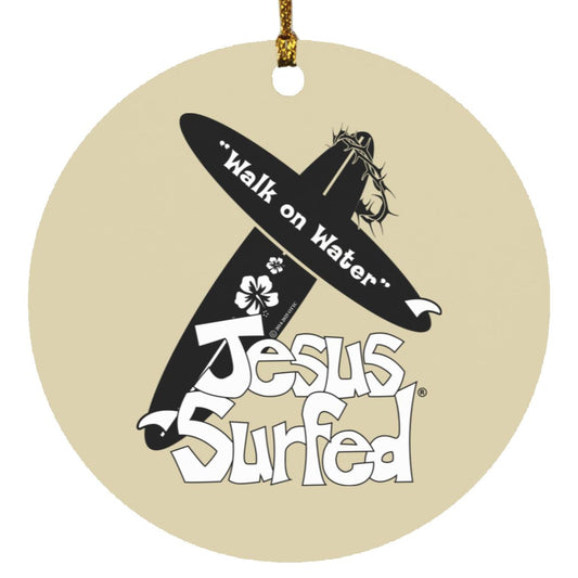WoW Boards - Circle Ornament - Jesus Surfed Apparel Co. 