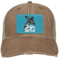 WoW Boards - Distressed Ollie Cap - Rectangle Patch - Jesus Surfed Apparel Co. 