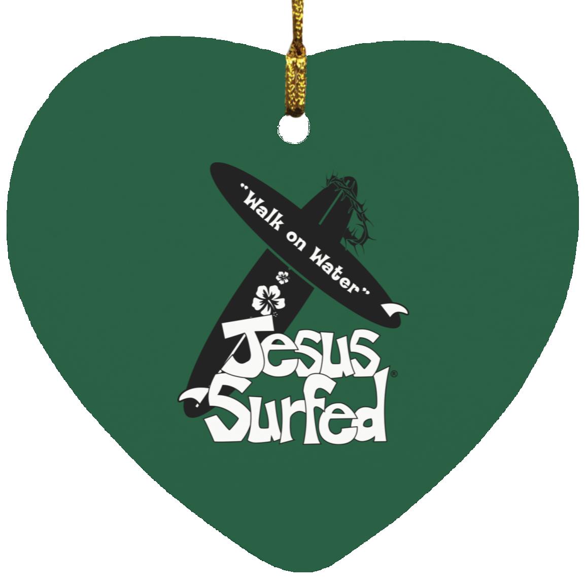 WoW Boards - Heart Ornament - Jesus Surfed Apparel Co. 