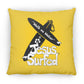 WoW Boards - Large Square Pillow - Jesus Surfed Apparel Co. 