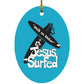 WoW Boards - Oval Ornament - Jesus Surfed Apparel Co. 