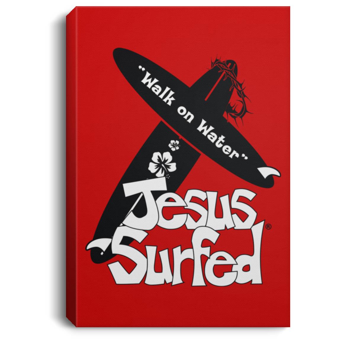 WoW Boards - Portrait Canvas .75in Frame - Jesus Surfed Apparel Co. 