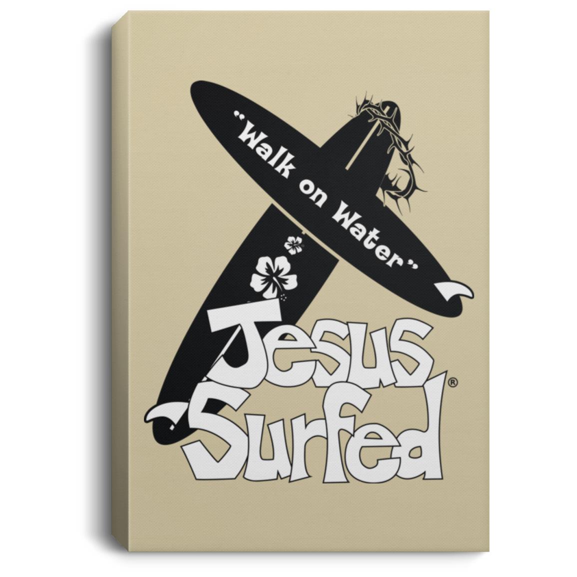 WoW Boards - Portrait Canvas .75in Frame - Jesus Surfed Apparel Co. 