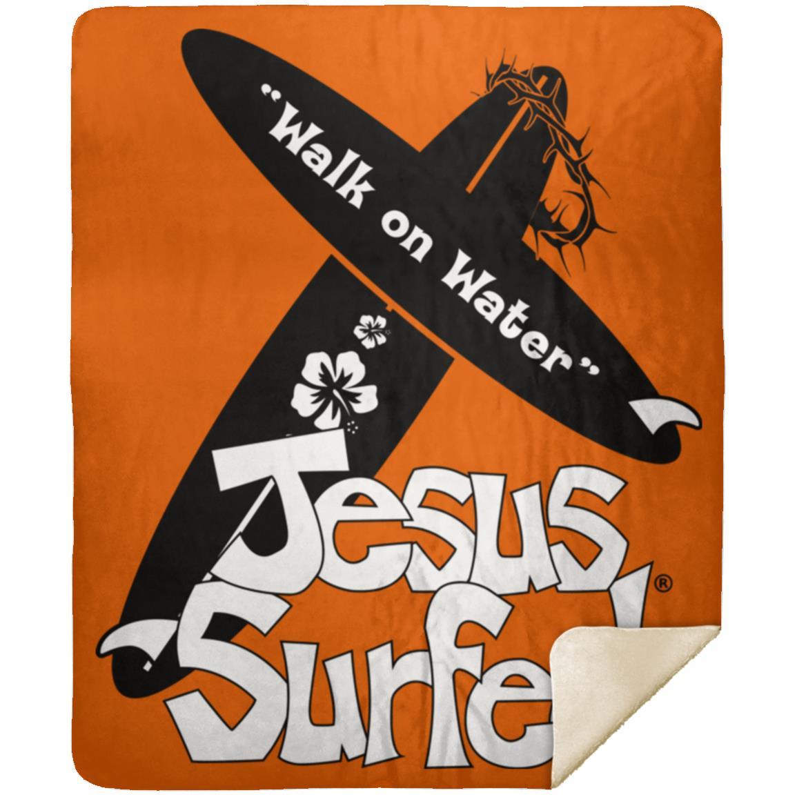 WoW Boards - Premium Mink Sherpa Blanket 50x60 - Jesus Surfed Apparel Co. 