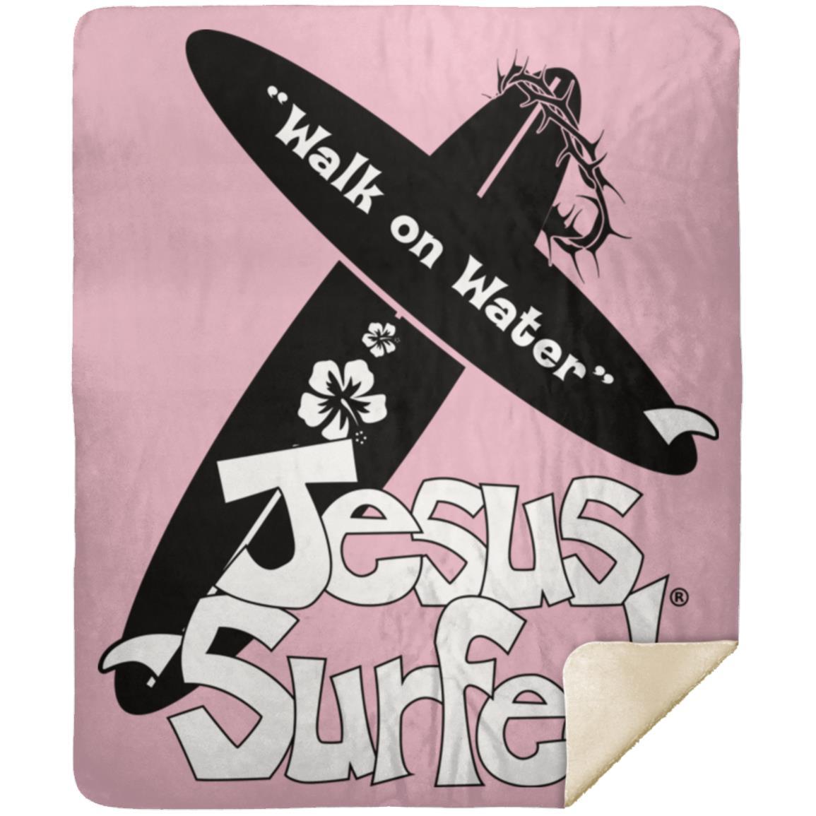 WoW Boards - Premium Mink Sherpa Blanket 50x60 - Jesus Surfed Apparel Co. 