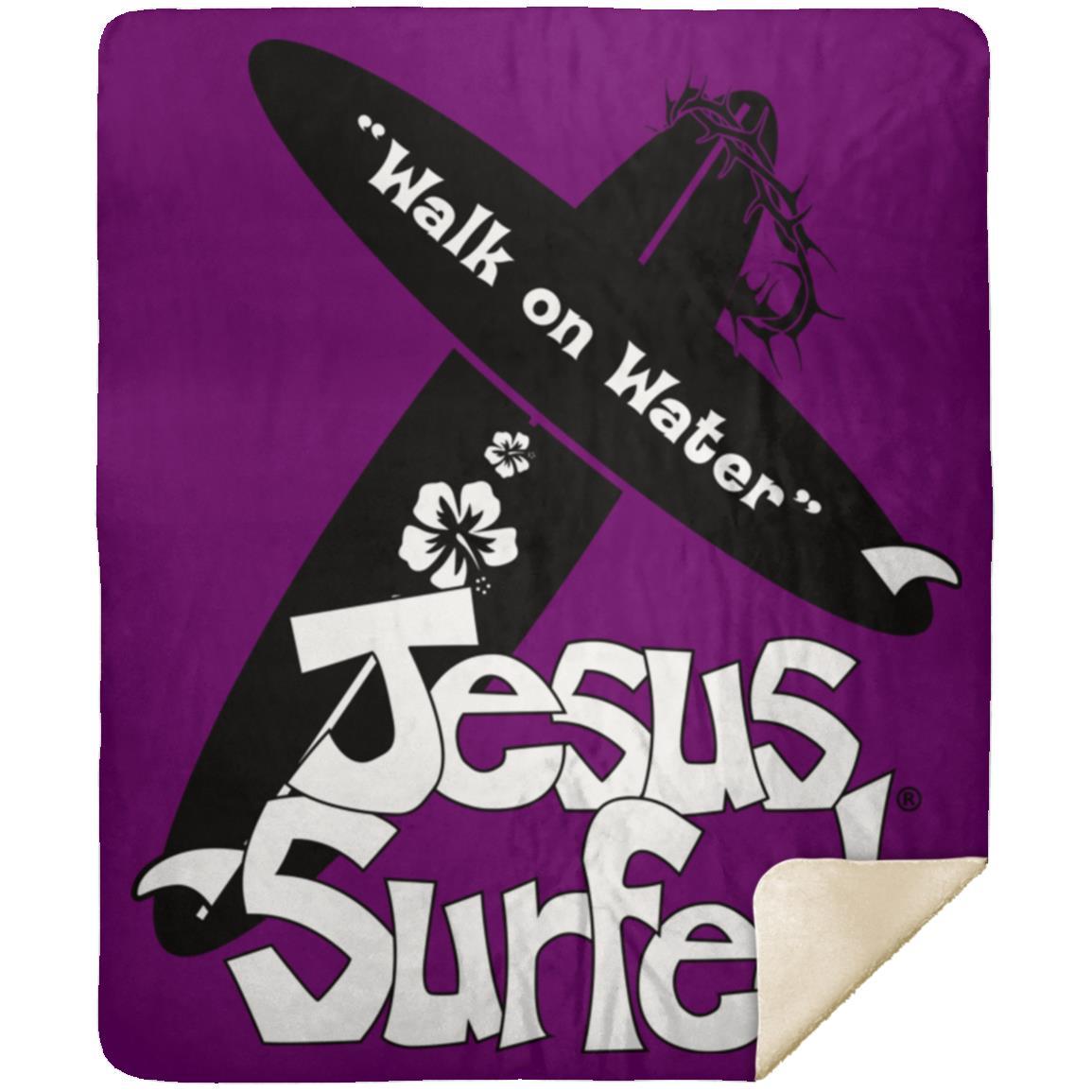 WoW Boards - Premium Mink Sherpa Blanket 50x60 - Jesus Surfed Apparel Co. 
