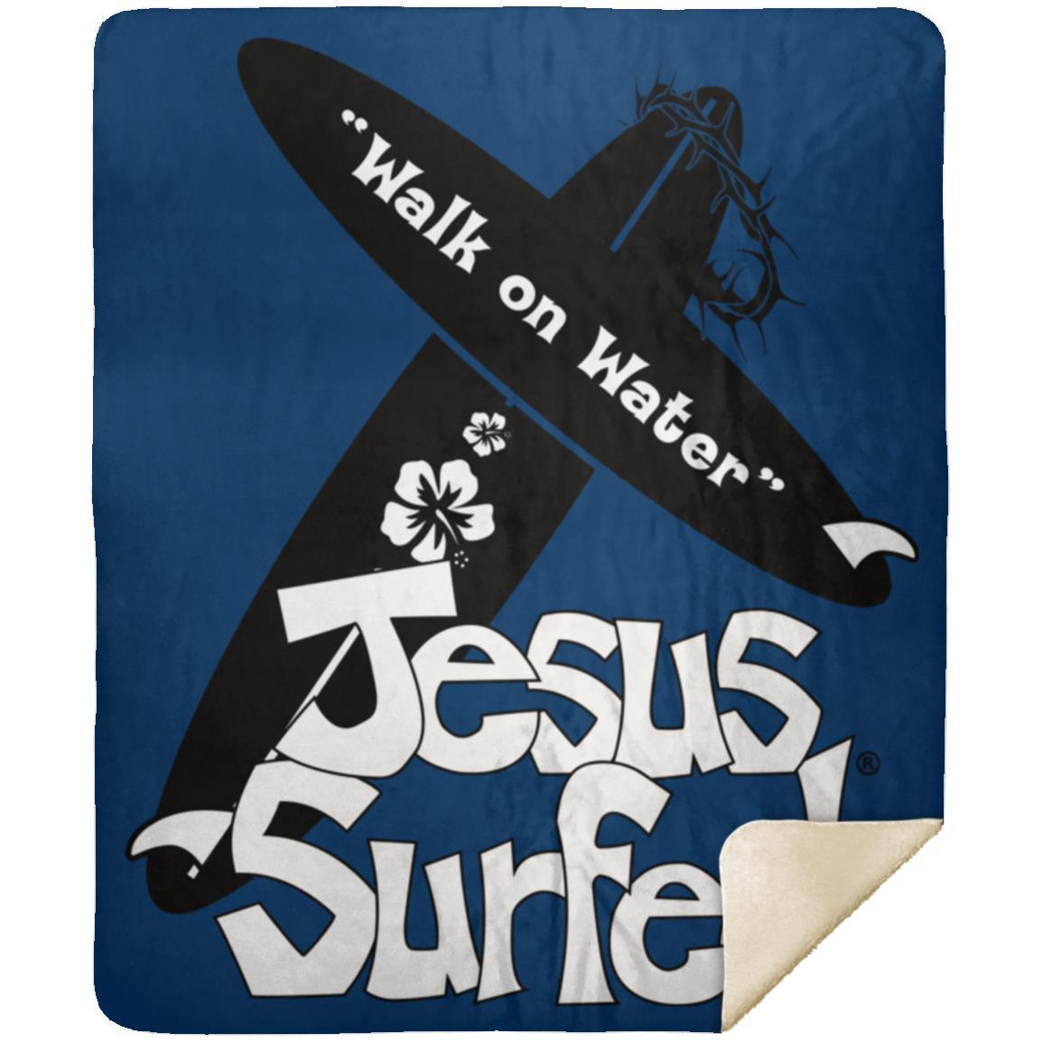 WoW Boards - Premium Mink Sherpa Blanket 50x60 - Jesus Surfed Apparel Co. 