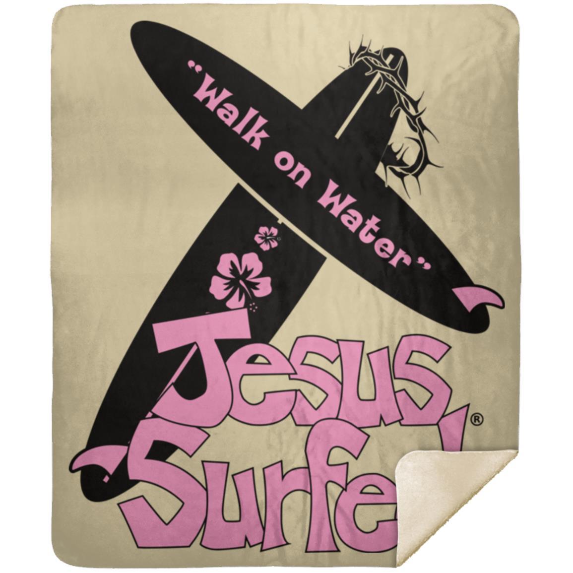 WoW Boards - Premium Mink Sherpa Blanket 50x60 - Jesus Surfed Apparel Co. 