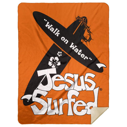 WoW Boards - Premium Mink Sherpa Blanket 60x80 - Jesus Surfed Apparel Co. 