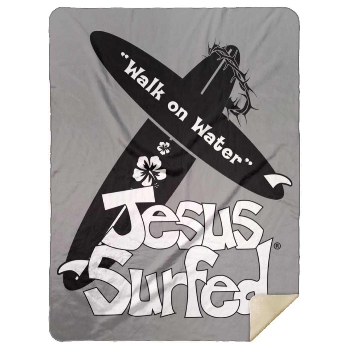 WoW Boards - Premium Mink Sherpa Blanket 60x80 - Jesus Surfed Apparel Co. 