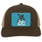 WoW Boards - Trucker Snap Back - Rectangle Patch - Jesus Surfed Apparel Co. 