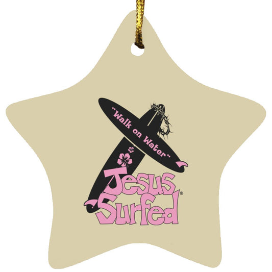 WoW Boards Star Ornament - Jesus Surfed Apparel Co. 