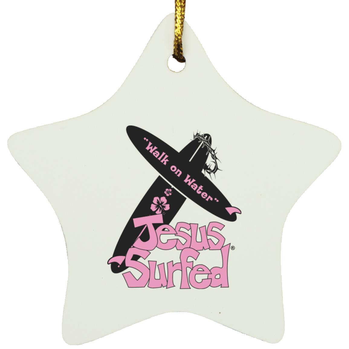 WoW Boards Star Ornament - Jesus Surfed Apparel Co. 