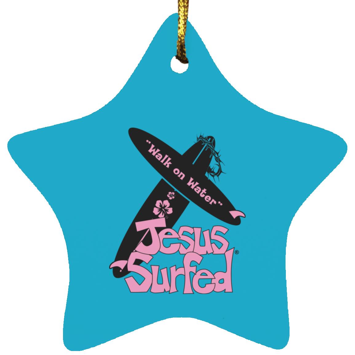 WoW Boards Star Ornament - Jesus Surfed Apparel Co. 